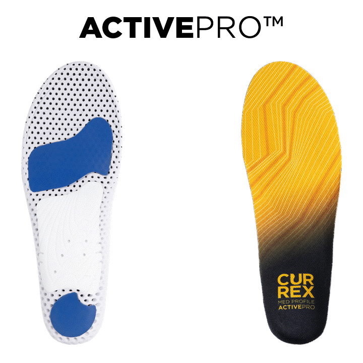 CURREX® ACTIVEPRO™ Insoles | Athletic Insoles for Gym-Goers & Fitness Enthusiasts
