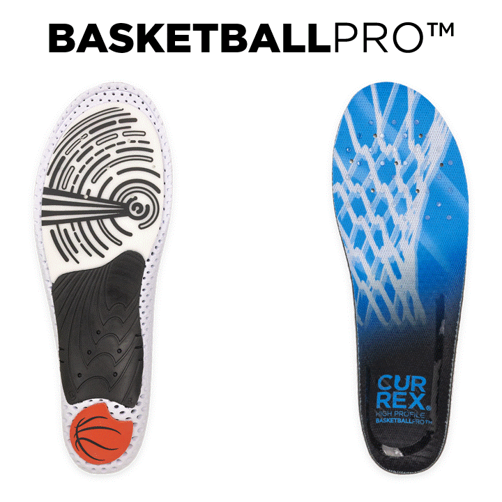 CURREX® BASKETBALLPRO™ Insoles | Engineered Stability for Cuts, Jumps & Landings