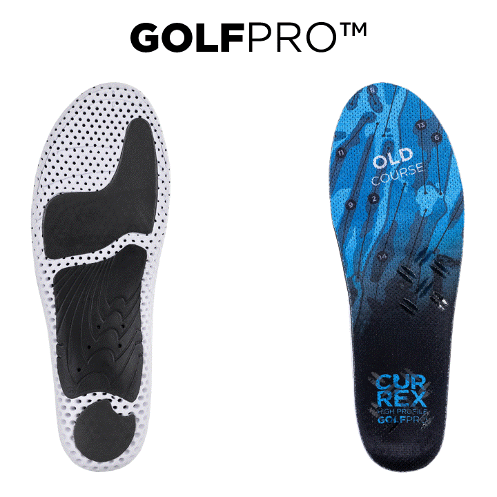 CURREX® GOLFPRO™ Insoles | Dynamic Insoles for Golf Shoes