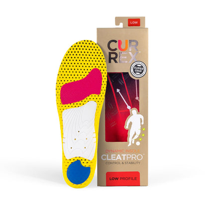 CURREX® CLEATPRO™ Insoles | Dynamic Sports Insoles for Soccer Cleats, Football Cleats, Spikes, & Field Sport Shoes