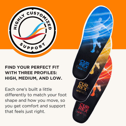 CURREX® ACEPRO™ Insoles | Dynamic Insoles for Tennis Shoes