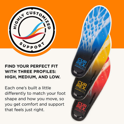 CURREX® BASKETBALLPRO™ Insoles | Engineered Stability for Cuts, Jumps & Landings