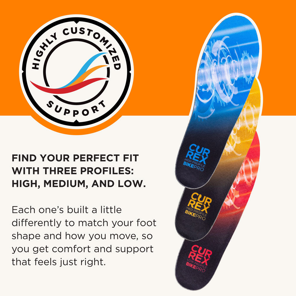CURREX® BIKEPRO™ Insoles | Engineered for Power, Comfort & Control in Cycling
