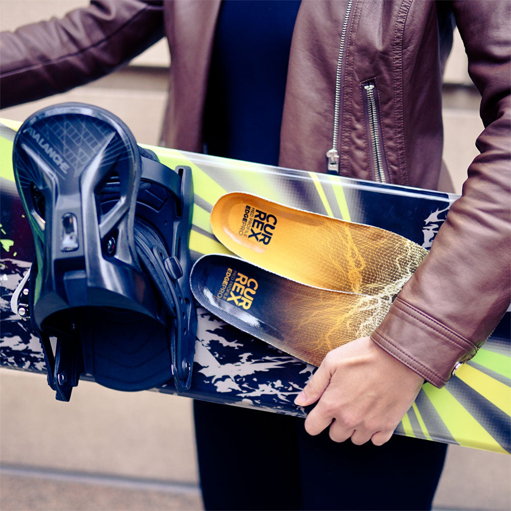 CURREX® EDGEPRO™ Insoles | Dynamic Insoles for Ski Boots, Skates & Winter Sports