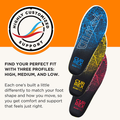 CURREX® RUNPRO™ Insoles | Dynamic Insoles for Running Shoes